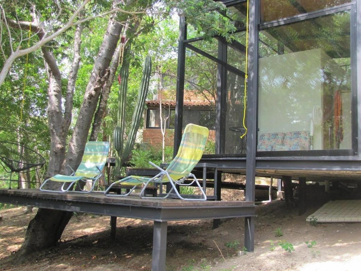 Centro Sati Bungalow Cuatunalco Bagian luar foto