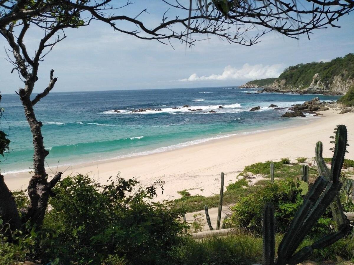 Centro Sati Bungalow Cuatunalco Bagian luar foto