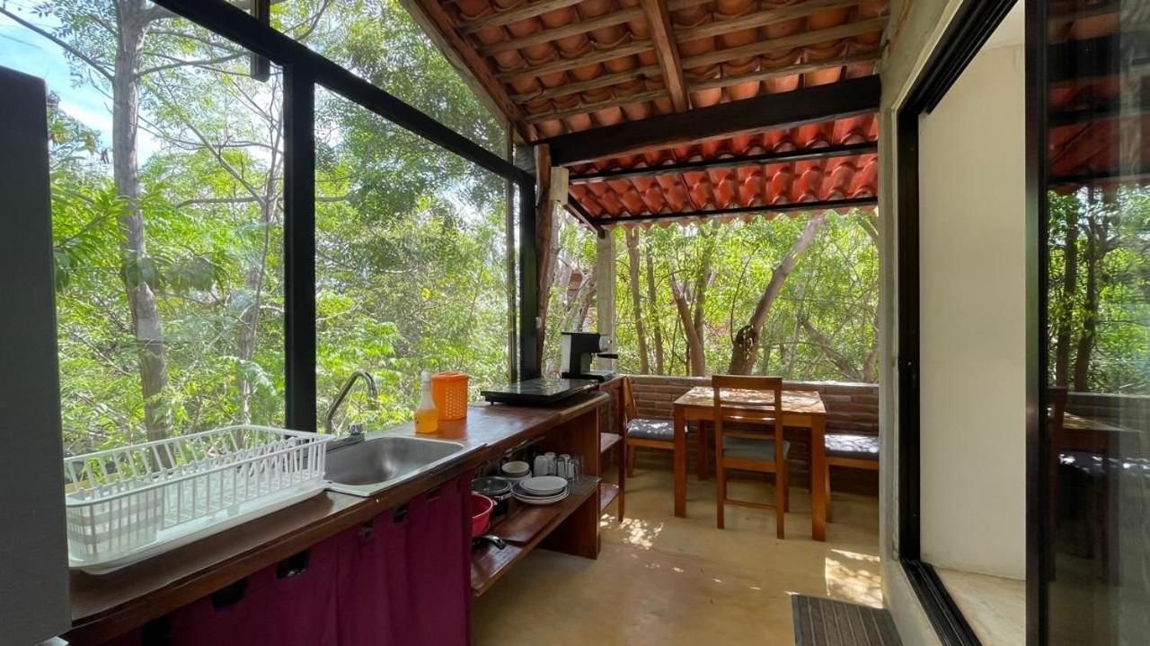 Centro Sati Bungalow Cuatunalco Bagian luar foto