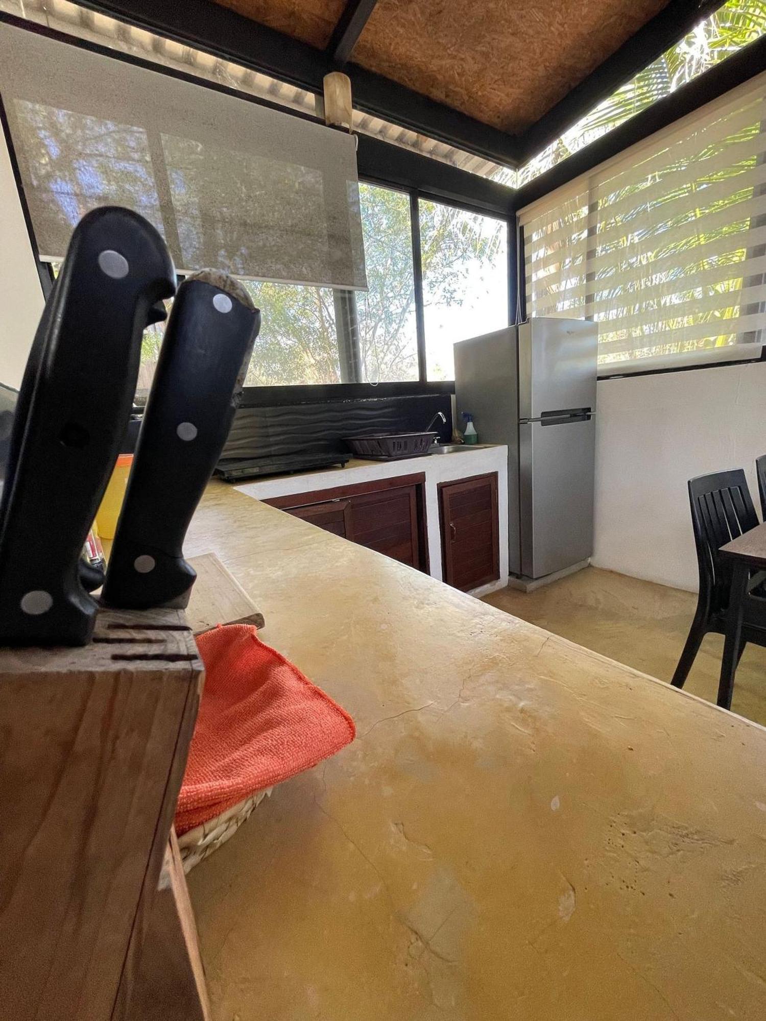 Centro Sati Bungalow Cuatunalco Bagian luar foto